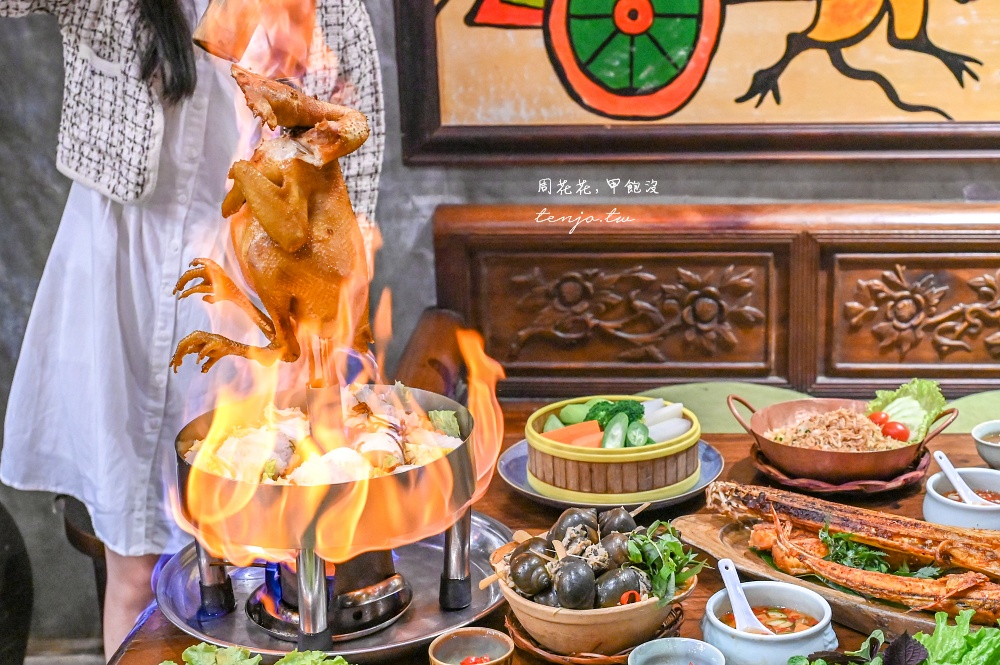 【越南河內美食】Bếp Prime 米其林推薦火焰雞火鍋！河內老城區美食菜單無雷每道都好吃