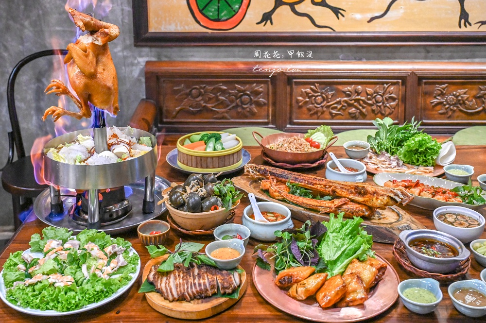 【越南河內美食】Bếp Prime 米其林推薦火焰雞火鍋！河內老城區美食菜單無雷每道都好吃