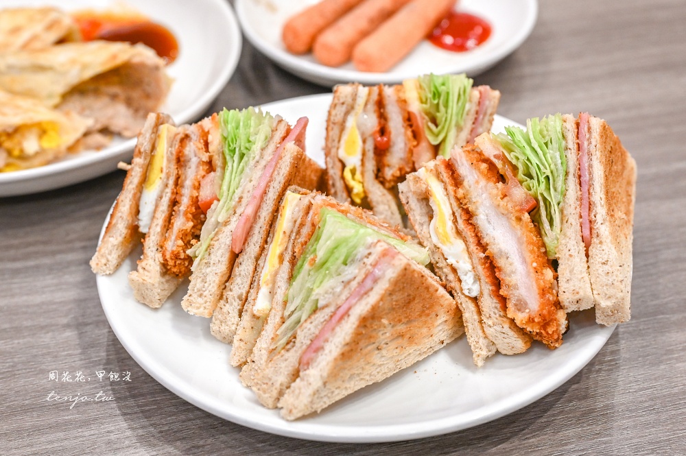 【台北信義區早餐美食】威美早餐店 菜單推薦必點脆皮蛋餅+四片大總匯！脆再Ven一次名店