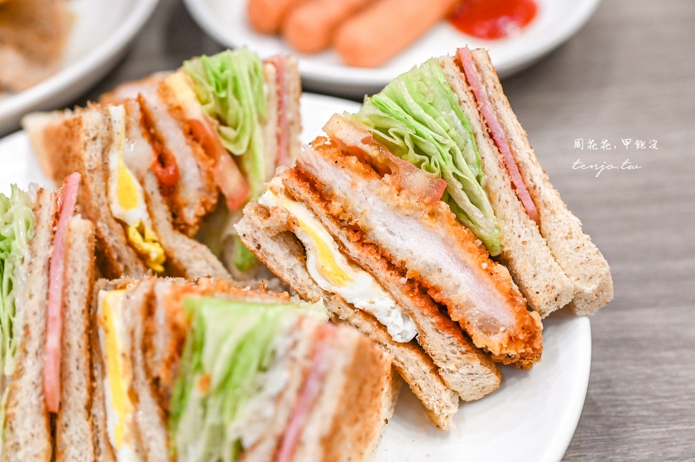 【台北信義區早餐美食】威美早餐店 菜單推薦必點脆皮蛋餅+四片大總匯！脆再Ven一次名店