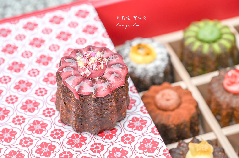 【士林天母美食】花磚甜點 饕客封為台北可麗露天花板！菜單口味多禮盒精美送禮很適合