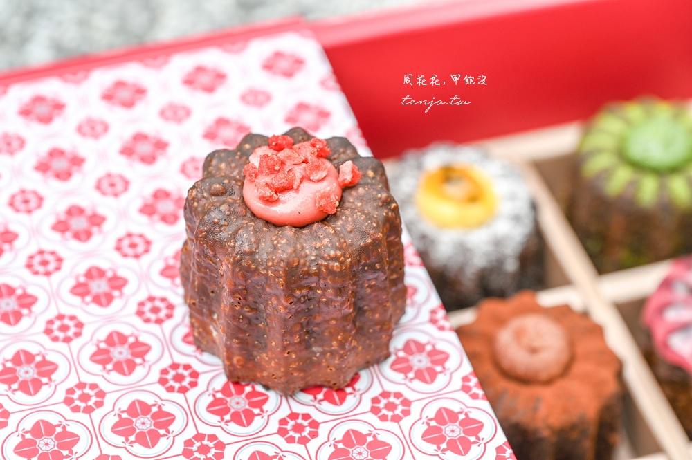 【士林天母美食】花磚甜點 饕客封為台北可麗露天花板！菜單口味多禮盒精美送禮很適合
