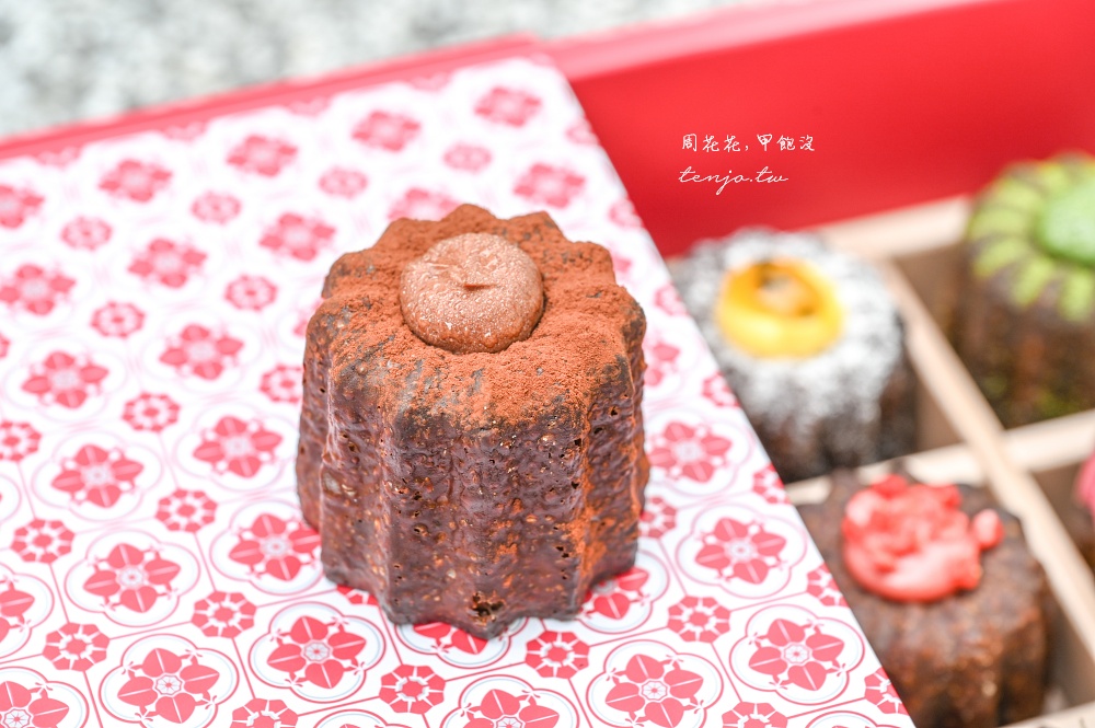 【士林天母美食】花磚甜點 饕客封為台北可麗露天花板！菜單口味多禮盒精美送禮很適合