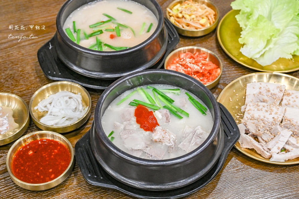 【南京三民美食】釜山湯飯부산국밥 韓國老闆店員料理道地釜山美食！好吃台北韓式湯飯推薦