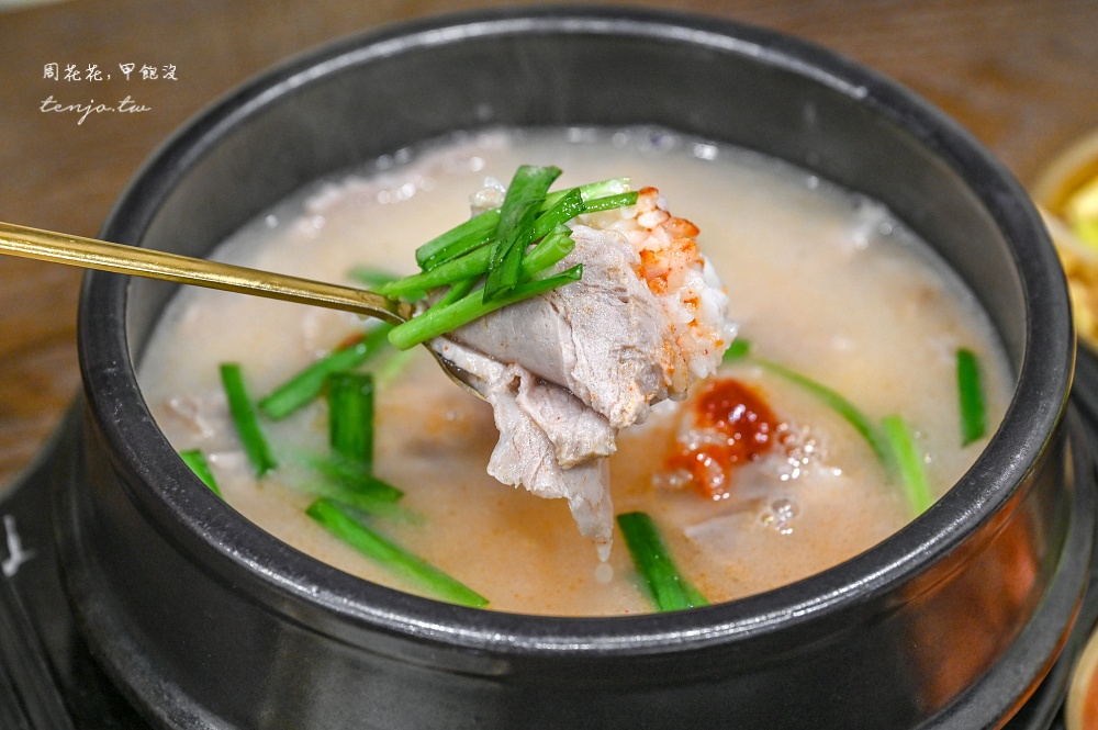 【南京三民美食】釜山湯飯부산국밥 韓國老闆店員料理道地釜山美食！好吃台北韓式湯飯推薦