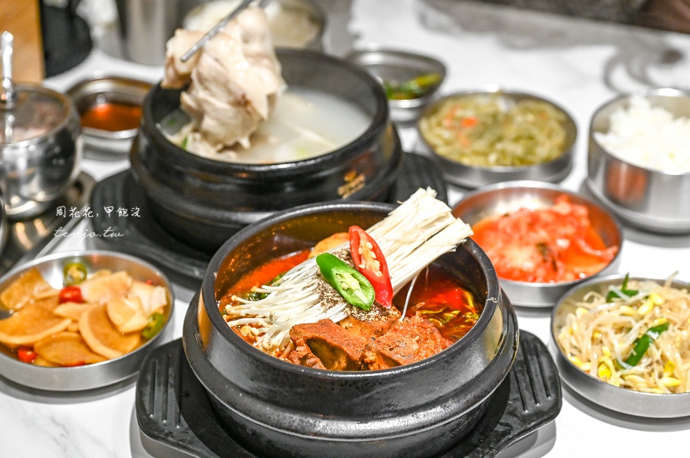 【公館美食】曹氏家司機食堂 韓國老闆正宗韓式料理鍋物！菜單推薦豬肉湯飯馬鈴薯排骨湯