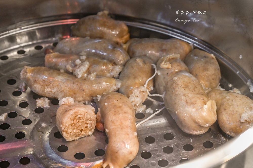 【士林夜市美食小吃推薦】士林堃叔手作糯米腸 中藥行第二代老闆手工糯米腸&藥膳雞湯！