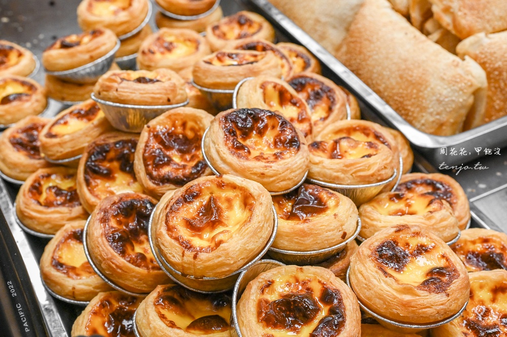 【中山區錦州街美食宵夜】曾家豆漿 超人氣排隊葡式蛋塔！菜單推薦必點燒餅油條蛋餅混漿