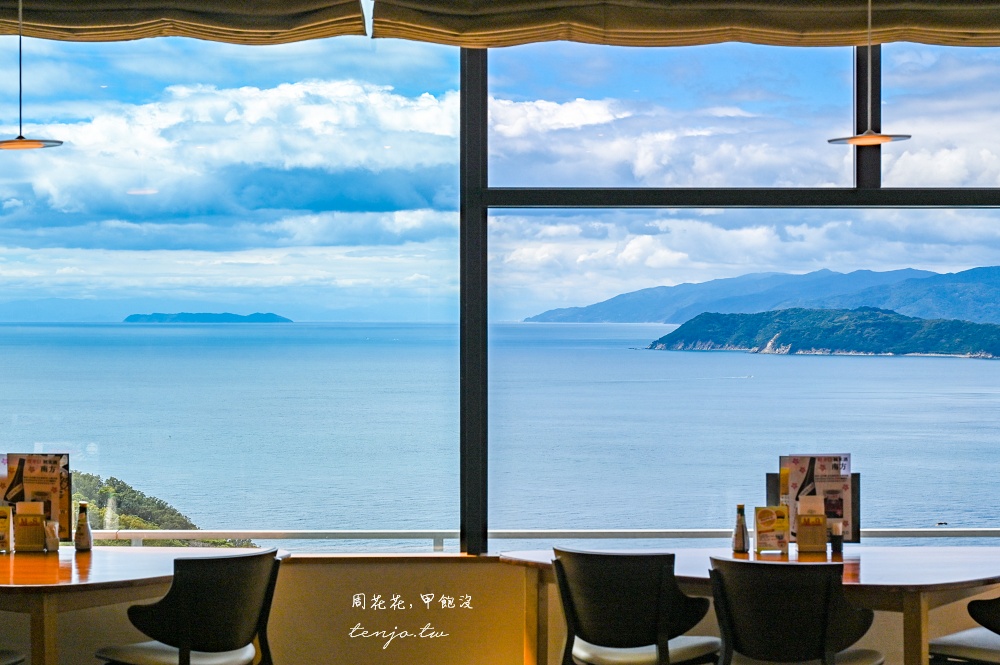 【和歌山加太美食】休暇村紀州加太 無敵海景餐廳！菜單推薦必點鯛魚拉麵生魚片海鮮丼飯