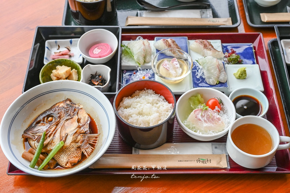 【和歌山加太美食】休暇村紀州加太 無敵海景餐廳！菜單推薦必點鯛魚拉麵生魚片海鮮丼飯