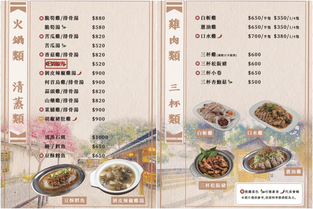 【五股凌雲路美食】碧瑤山莊 觀音山土雞城推薦！小木屋庭園餐廳平價菜單份量大CP值高