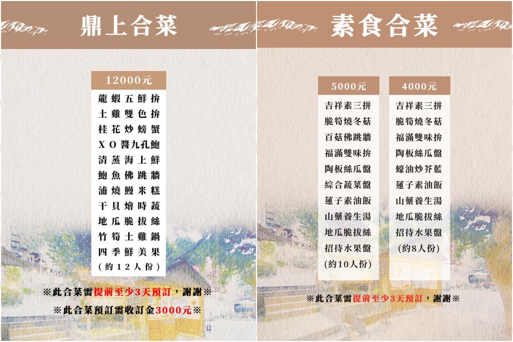 【五股凌雲路美食】碧瑤山莊 觀音山土雞城推薦！小木屋庭園餐廳平價菜單份量大CP值高