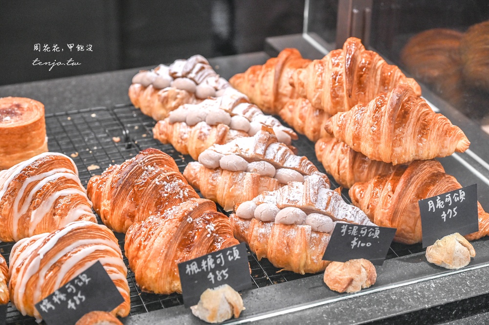【中山國中咖啡】Moon Baking studio松山店 好吃自家烘焙麵包店！菜單推薦必點紅豆圓法