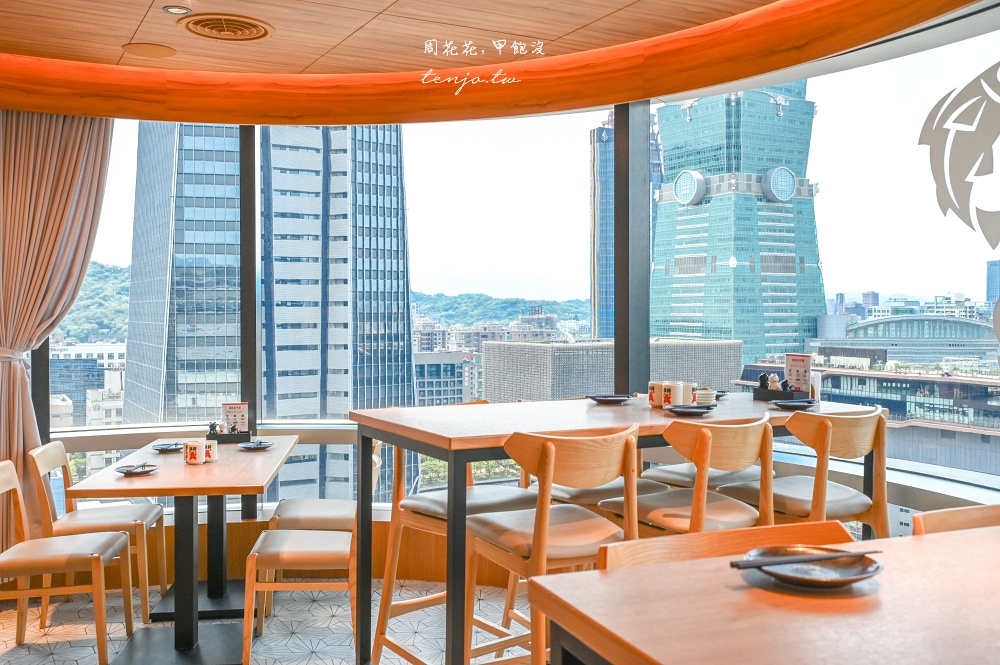 【信義區美食推薦】貓將 日本料理 遠百信義A13超美景觀餐廳！窗外就是台北101還可訂位
