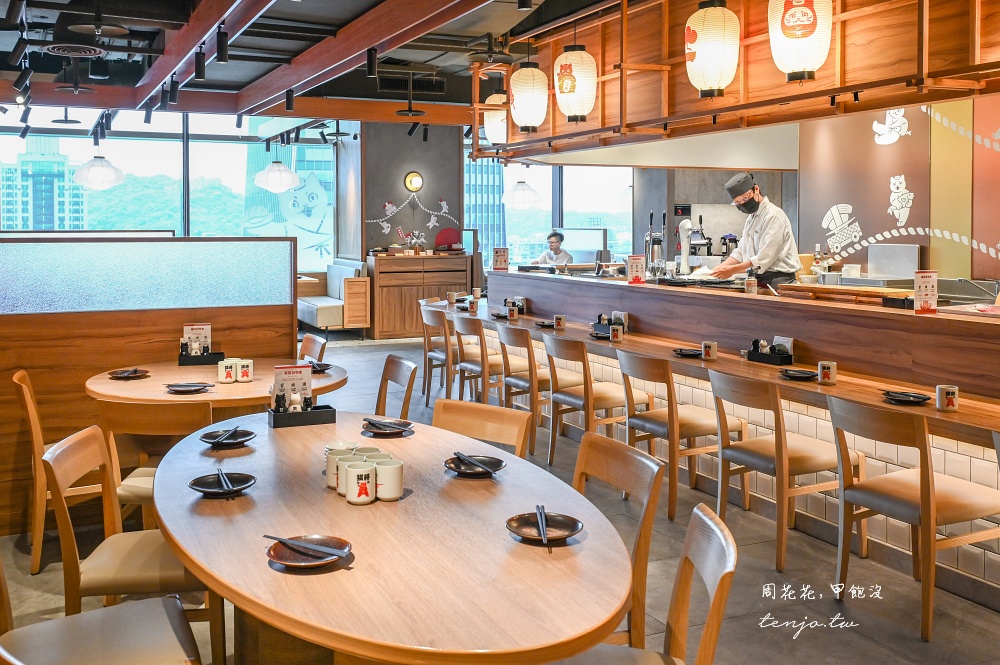 【信義區美食推薦】貓將 日本料理 遠百信義A13超美景觀餐廳！窗外就是台北101還可訂位
