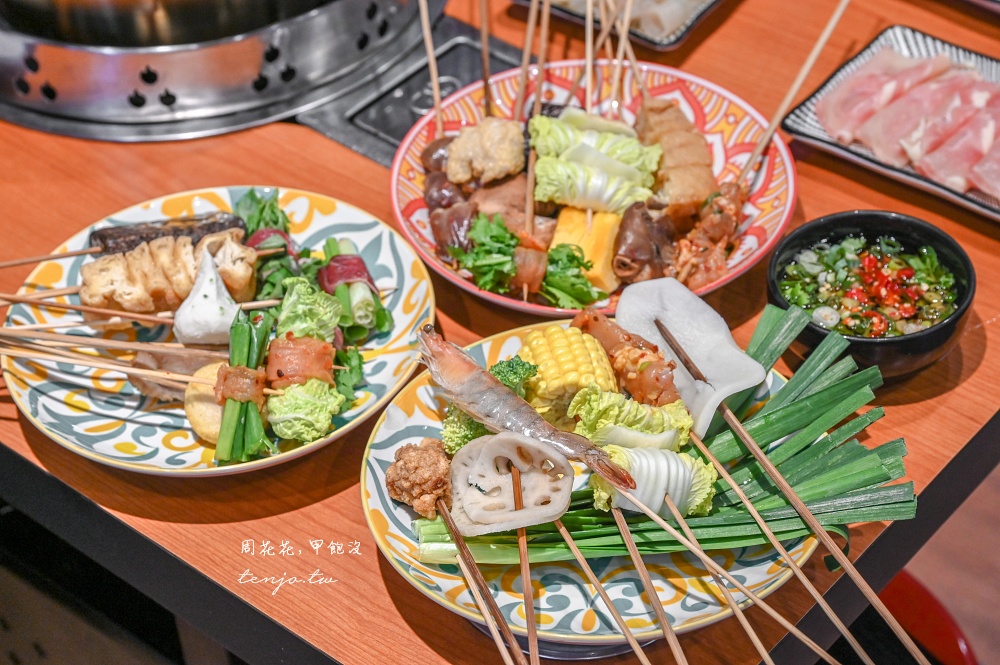 【新店美食推薦】姐夫重慶串串鍋總店 老闆是四川重慶人！一串12元麻辣鍋口味道地超好吃