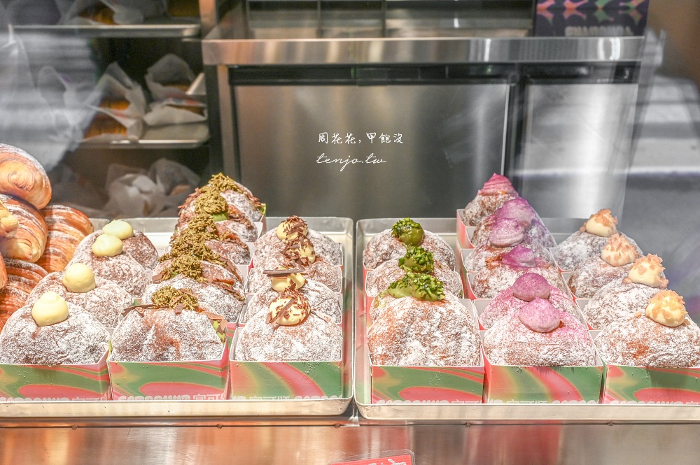 【松江南京美食】EATDONUT 新開幕生甜甜圈品牌！「六倍乳」工法+雙餡料設計平價好吃