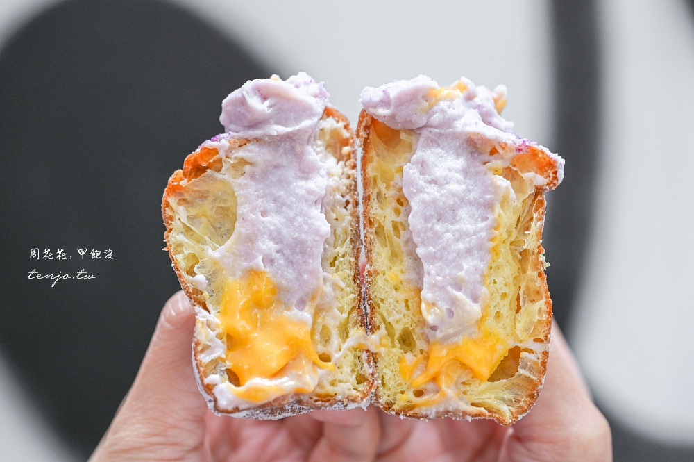 【松江南京美食】EATDONUT 新開幕生甜甜圈品牌！「六倍乳」工法+雙餡料設計平價好吃
