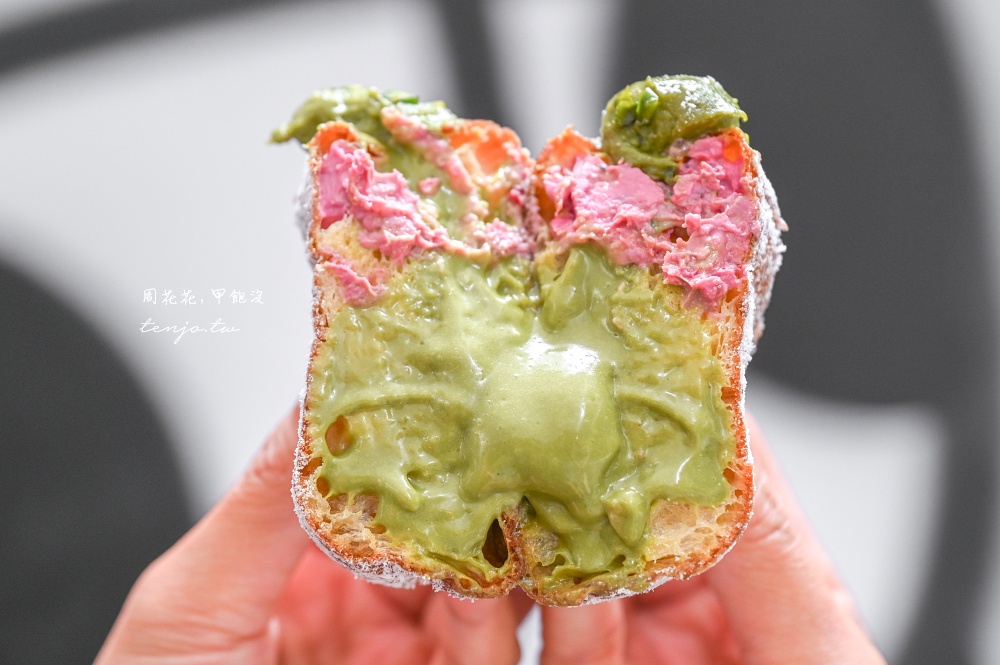 【松江南京美食】EATDONUT 新開幕生甜甜圈品牌！「六倍乳」工法+雙餡料設計平價好吃