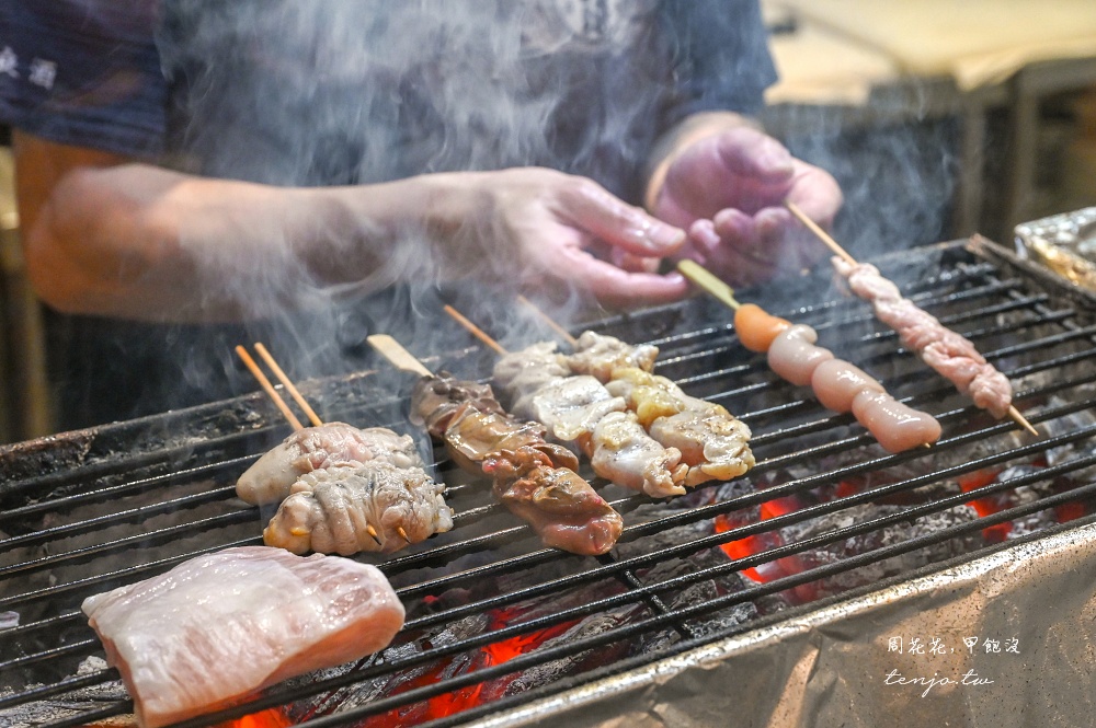 【新竹美食餐廳】炊煙裊裊炭火串燒 師承日本師傅串燒技術！菜單隱藏版菜色很多好吃推薦