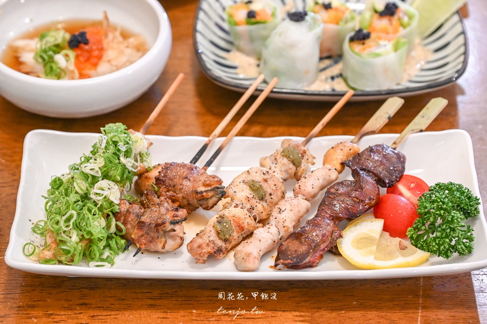 【新竹美食餐廳】炊煙裊裊炭火串燒 師承日本師傅串燒技術！菜單隱藏版菜色很多好吃推薦