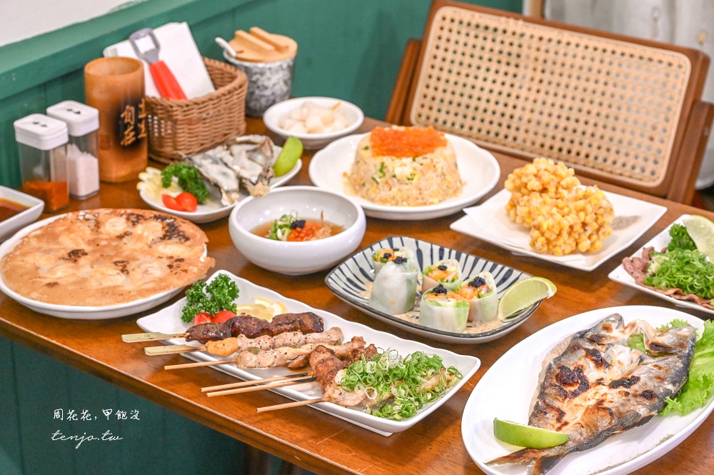 【新竹美食餐廳】炊煙裊裊炭火串燒 師承日本師傅串燒技術！菜單隱藏版菜色很多好吃推薦