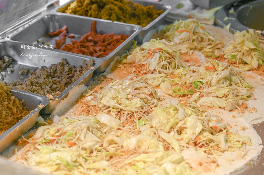 【北投美食推薦】阿泓潤餅 網評冠軍市場潤餅王！手工製全麥餅皮菜單潤餅捲口味超過30種