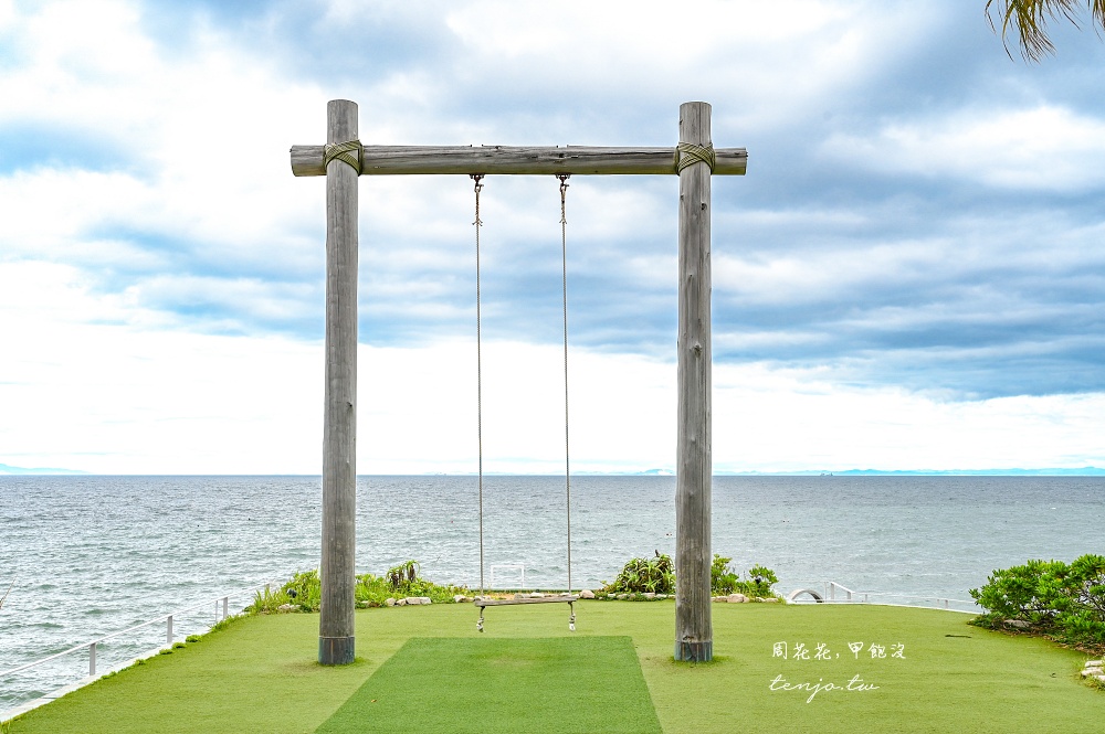 【淡路島美食推薦】幸福鬆餅淡路島本店 絕美海景咖啡廳！邊看海邊品嚐超人氣舒芙蕾鬆餅