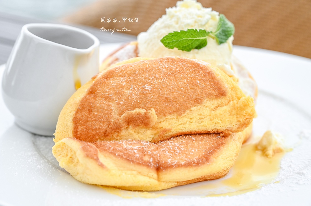 【淡路島美食推薦】幸福鬆餅淡路島本店 絕美海景咖啡廳！邊看海邊品嚐超人氣舒芙蕾鬆餅