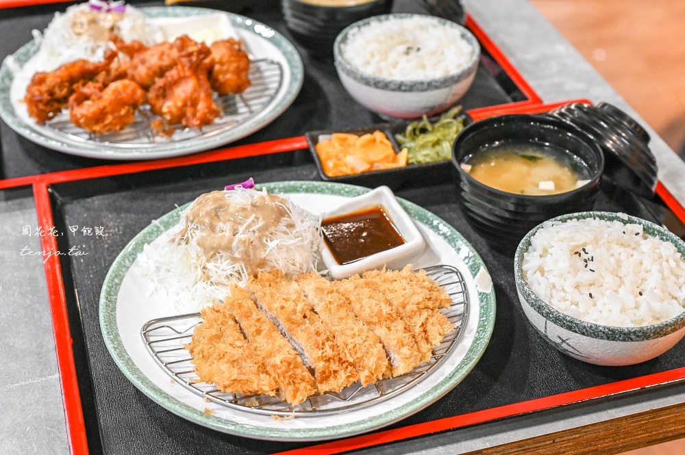 【晴光市場美食推薦】築本屋農安店 豬排定食只要199元！內用免費續白飯高麗菜絲吃到飽