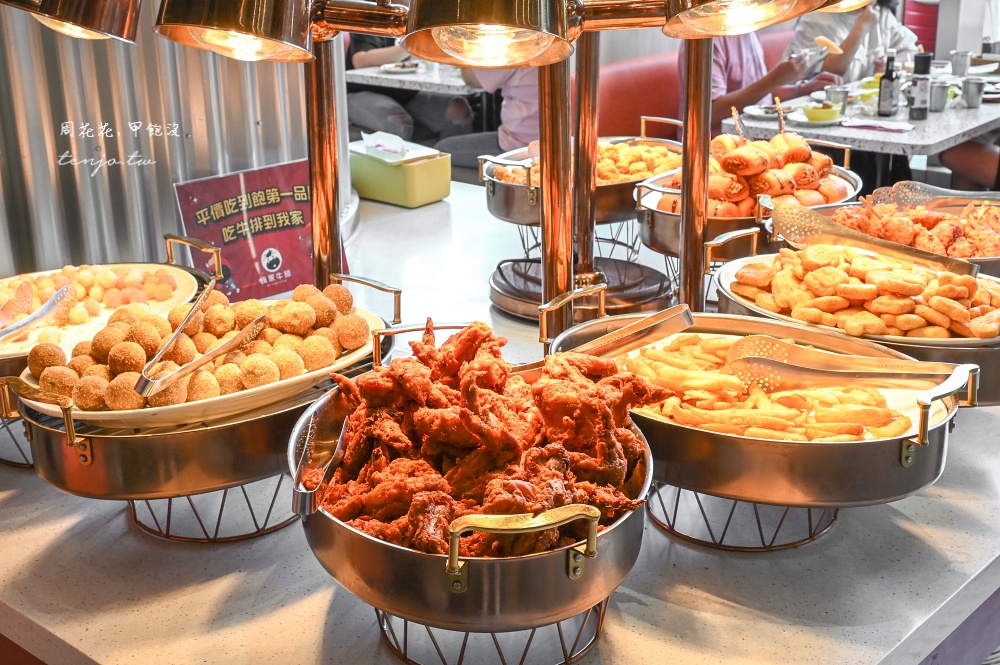 【我家牛排板橋遠科旗艦店】北部最大自助餐推薦！Buffet上百道料理吃到飽只要390元起