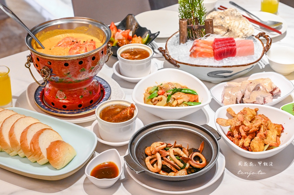即時熱門文章：【淡水美食推薦】富基采儷婚宴會館 新北熱炒吃到飽699元！菜單50多道台菜海鮮現點現做