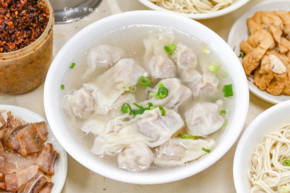 【小南門美食】中原福州乾麵 舒國治老師500碗推薦70年老店！菜單必點傻瓜乾麵+餛飩湯