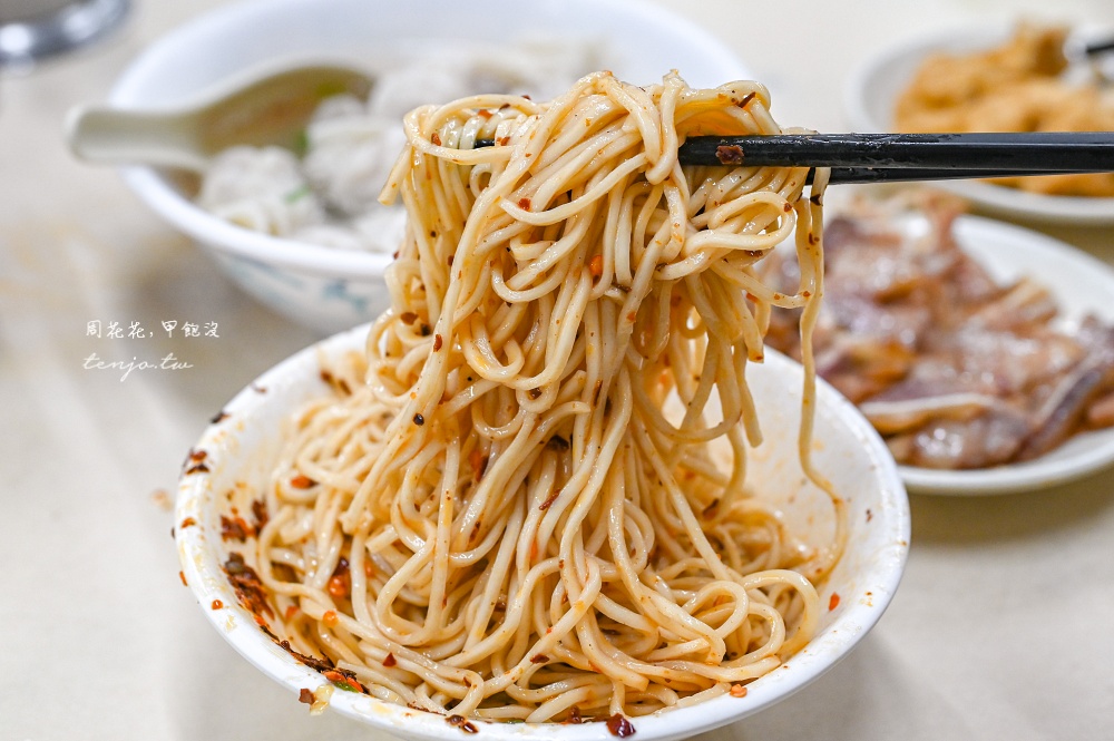 【小南門美食】中原福州乾麵 舒國治老師500碗推薦70年老店！菜單必點傻瓜乾麵+餛飩湯