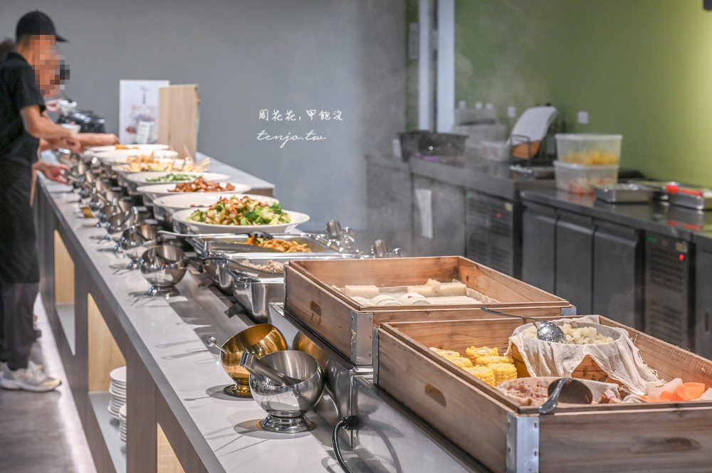 【松山信義美食】旭穗蔬食 台北平價素食自助餐吃到飽！午餐下午茶379元起買餐券更便宜