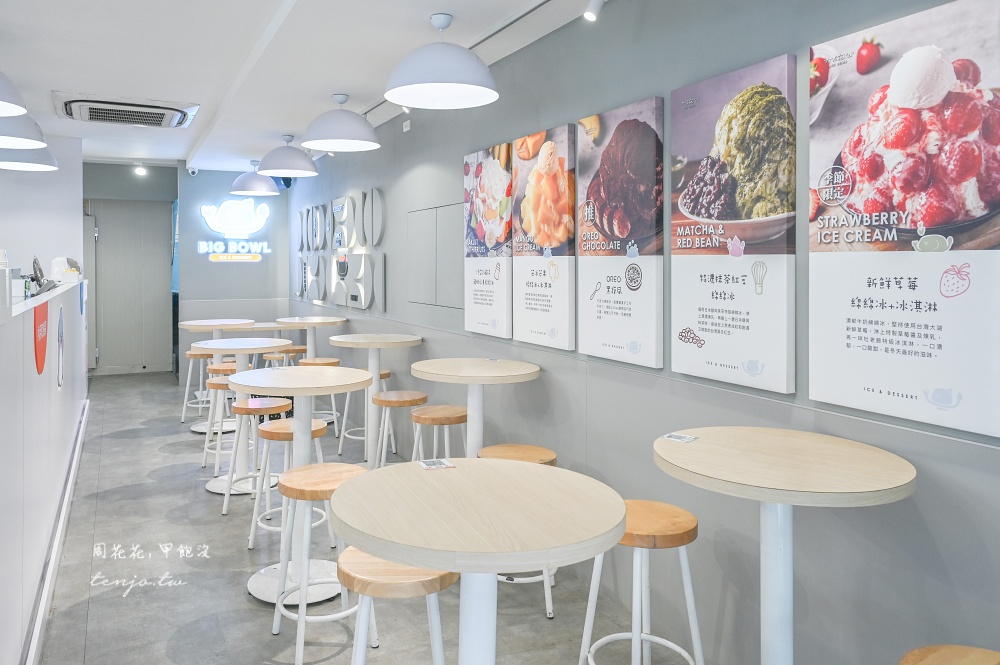 【新莊冰店美食】大碗公冰甜品新莊化成店 大份量料多到滿出來！菜單推薦必點嫩仙草冰