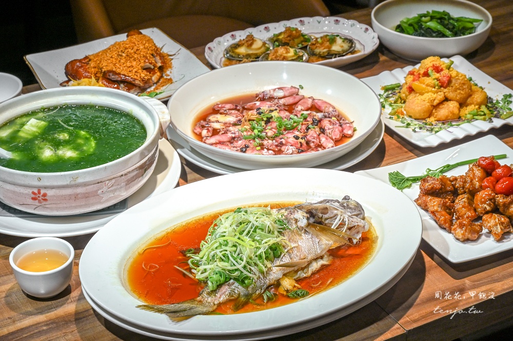 【民生社區美食】晶櫻會館 台北包廂餐廳推薦！精緻粵菜海鮮料理菜單套餐桌菜都滿足