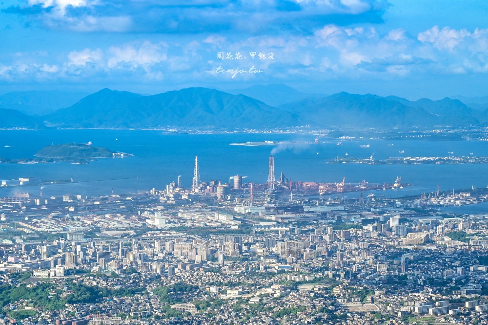【福岡北九州景點推薦】皿倉山展望台：前往交通方式、免費接駁車纜車時間、夕陽夜景