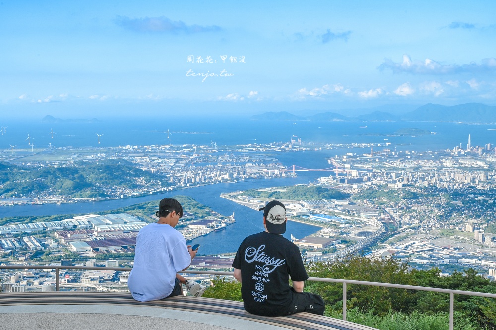 【福岡北九州景點推薦】皿倉山展望台：前往交通方式、免費接駁車纜車時間、夕陽夜景