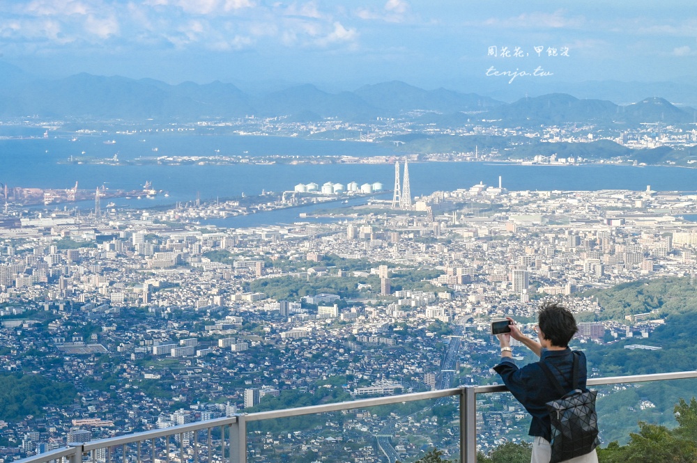 【福岡北九州景點推薦】皿倉山展望台：前往交通方式、免費接駁車纜車時間、夕陽夜景