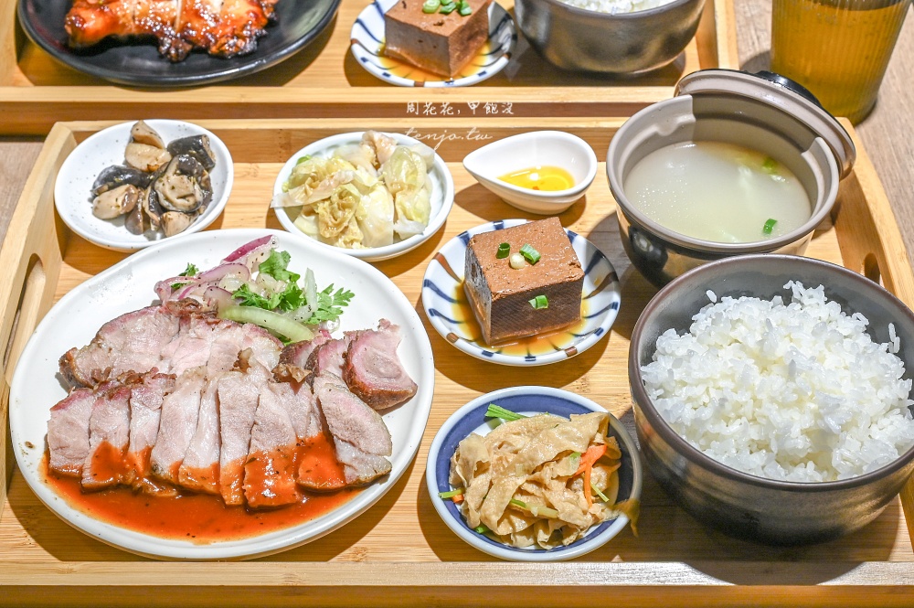 【中山雙連美食推薦】鯨落食館 平價定食料理專賣店！越光米飯免費加大飲料自助吧喝到飽