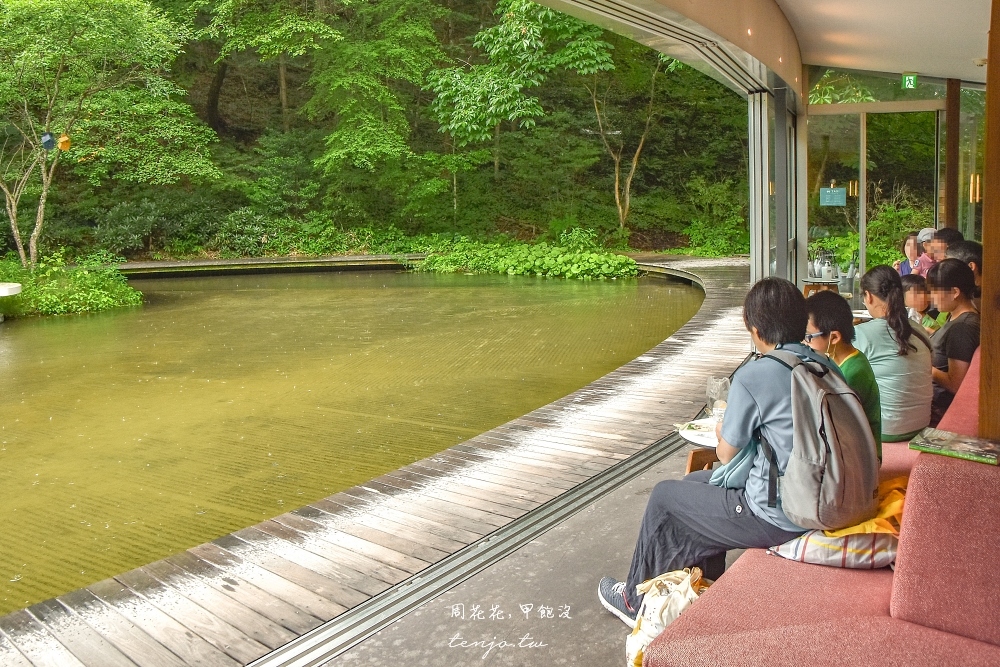 【中輕井澤咖啡店】Ikaru Cafe 隱身野鳥之森的秘境咖啡廳！在水上屋自然環境吃下午茶