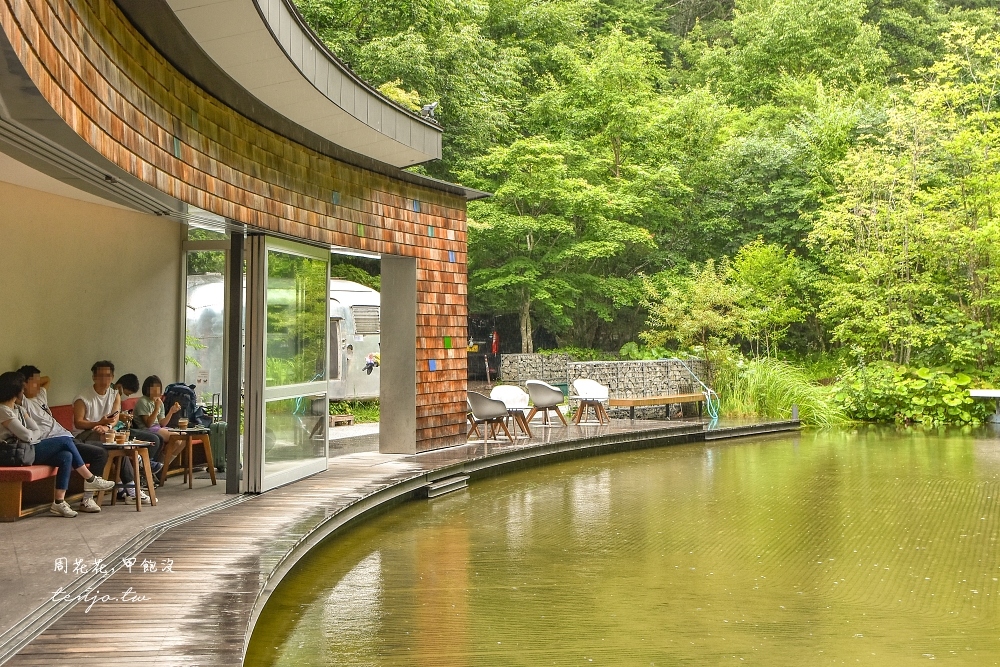 【中輕井澤咖啡店】Ikaru Cafe 隱身野鳥之森的秘境咖啡廳！在水上屋自然環境吃下午茶