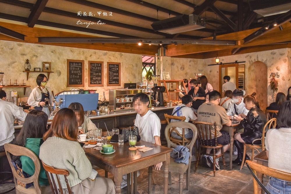 【桃園咖啡推薦】Jo’s Corner Café 超美南法鄉村風咖啡廳！紅豆奶油小圓法肉桂捲都好吃
