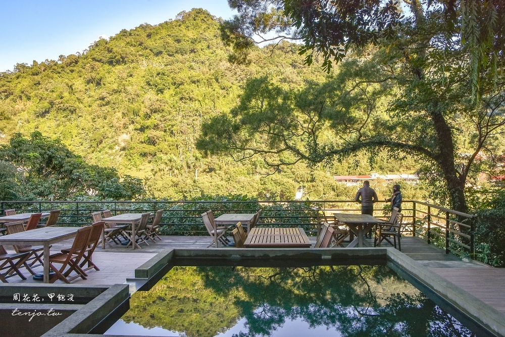 【新店烏來景觀餐廳】La Villa Wulai 山景河景一次滿足！菜單推薦點義大利麵加套餐最划算