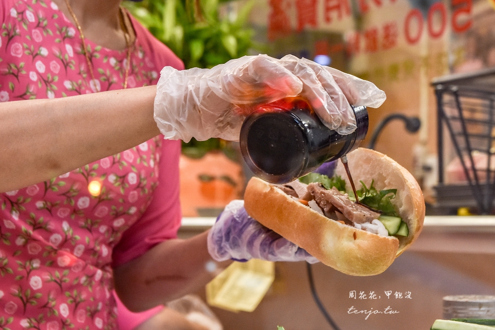 【台中美食推薦】台中越南法國麵包工藝 第二市場旁超人氣越式小吃！只要50元起口味超多