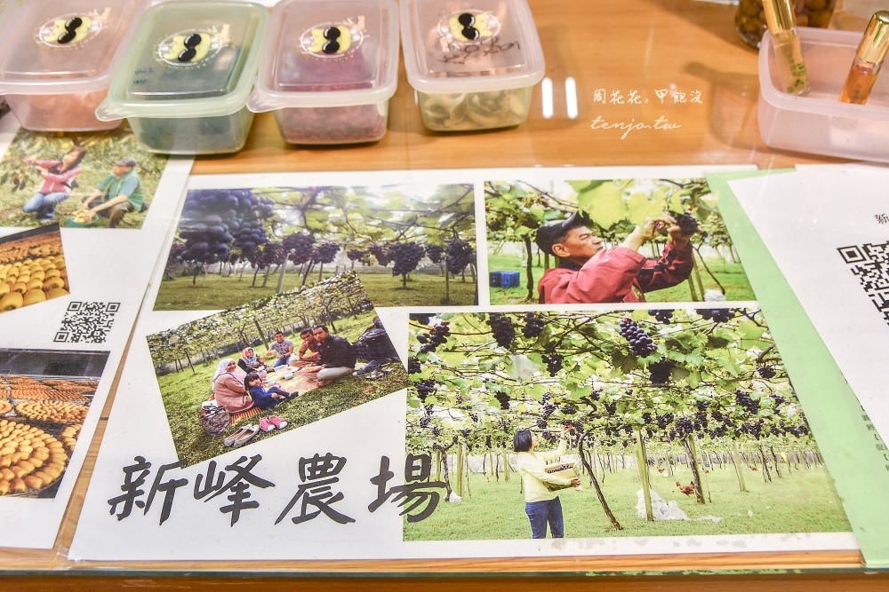 【台中新社景點】新峰農場採果體驗 在葡萄樹下吃在地食材下午茶！門票價格價錢交通資訊
