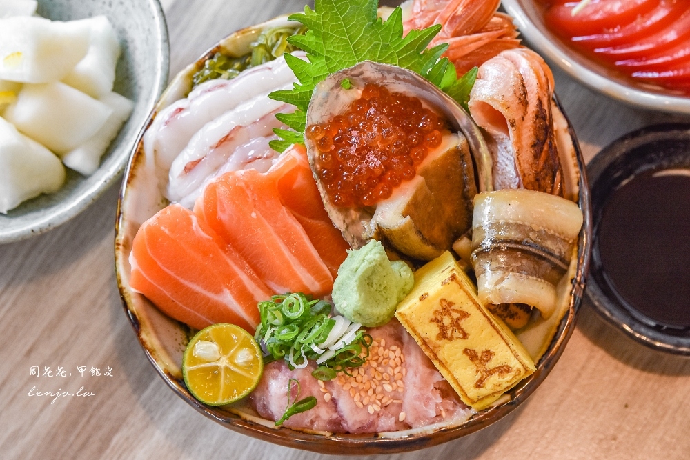 【六張犁美食】井上禾食 大安區海鮮丼飯日本料理推薦！平價好吃免費加飯加湯cp值高