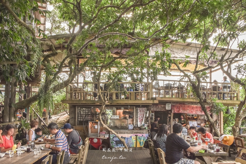 【台南東山景點】大鋤花間咖啡生態農場 東山175咖啡公路美食推薦！景觀餐廳幽美似仙境