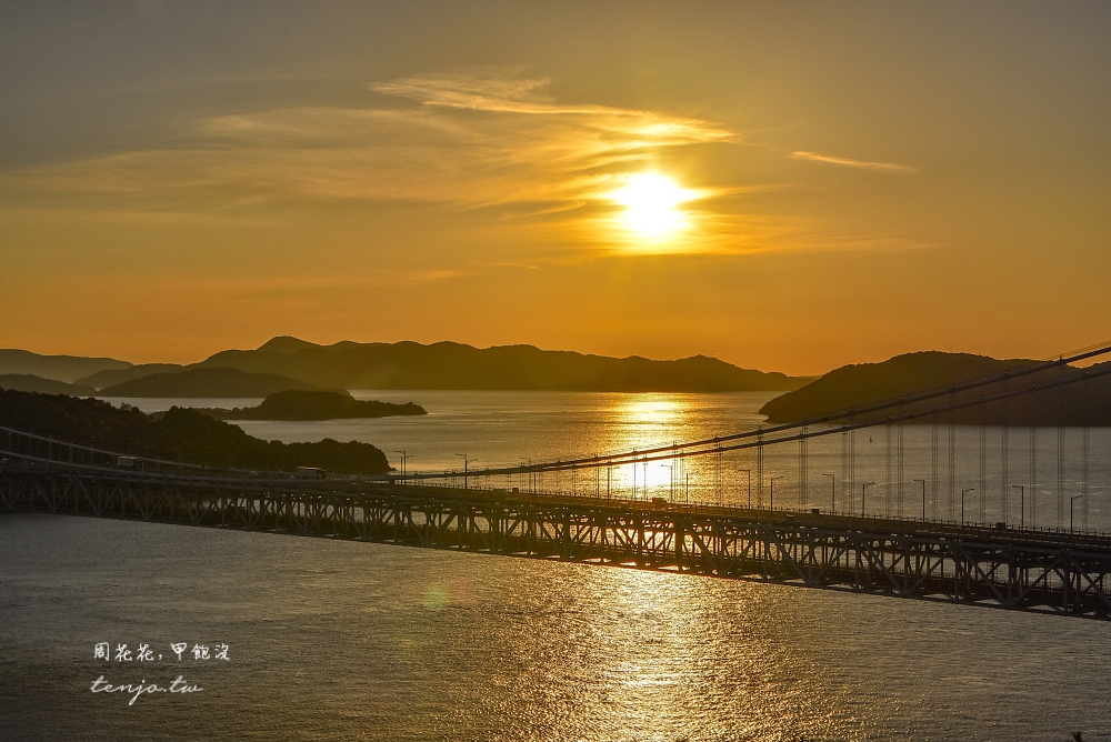 【岡山兒島景點】鷲羽山展望台 欣賞瀨戶內海夕陽海景最佳位置！自由行如何前往交通攻略